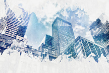 Фотообои город Wall street URBAN Urban 9