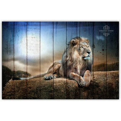 Картины ZOO - 30 Король лев, ZOO, Creative Wood