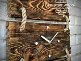 Артикул 3, Часы, Creative Wood в текстуре, фото 1