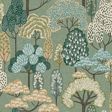 Детские обои дерево Grandeco Little Dreamers LD 2113