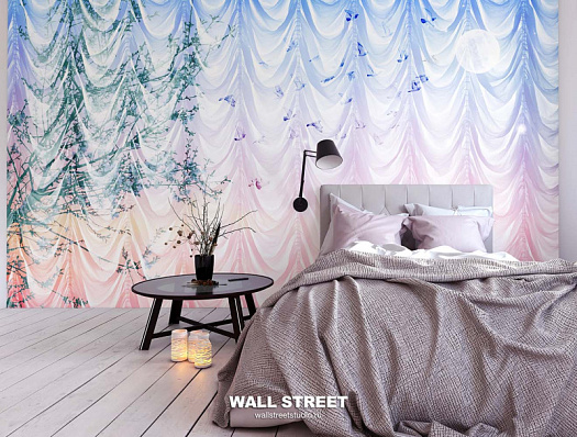 Фотообои в интерьере артикул Frame 20, FRAME, Wall street
