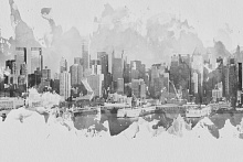 Фотообои город Wall street URBAN Urban 8
